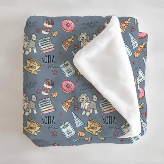 Little Britches Collaboration Minky Blanket