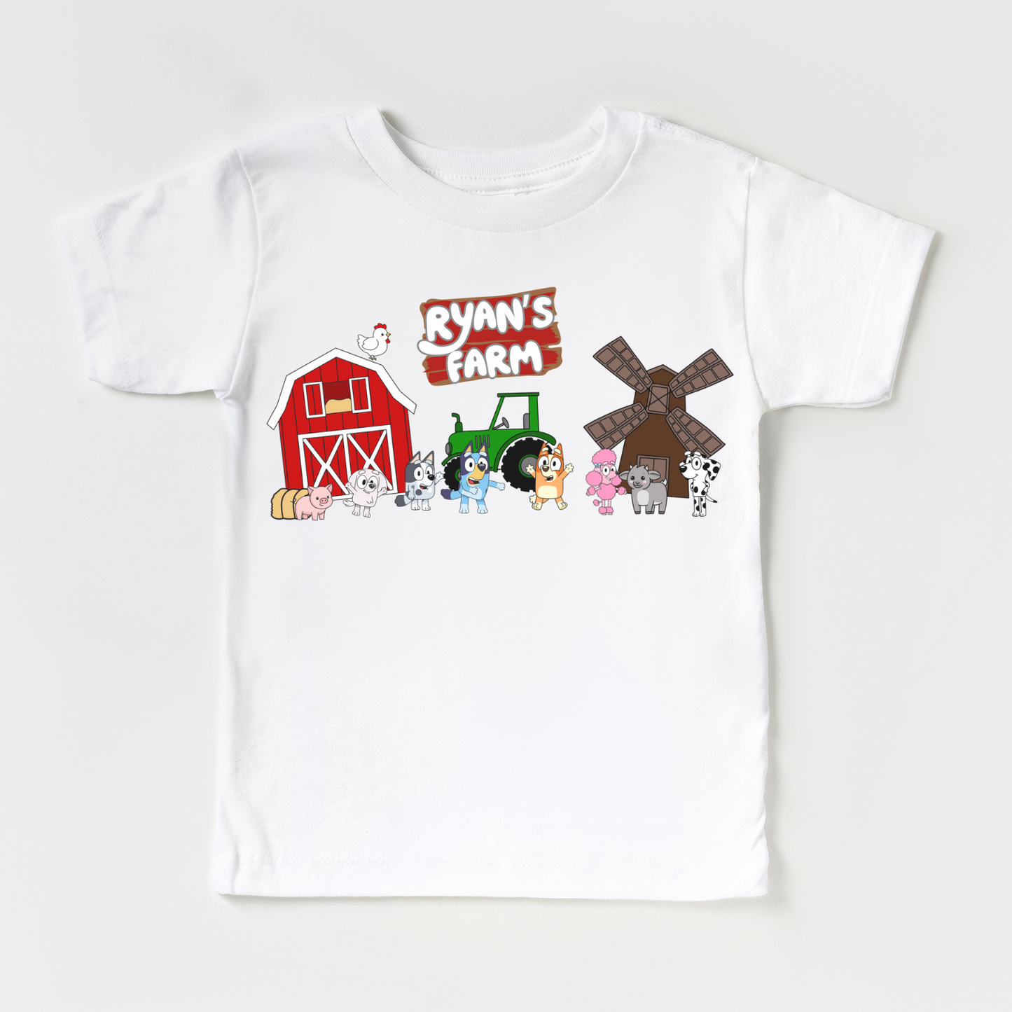 BINGO WAS HER NAME-O Personalized Kids Graphic Tee | Multiple Colorways