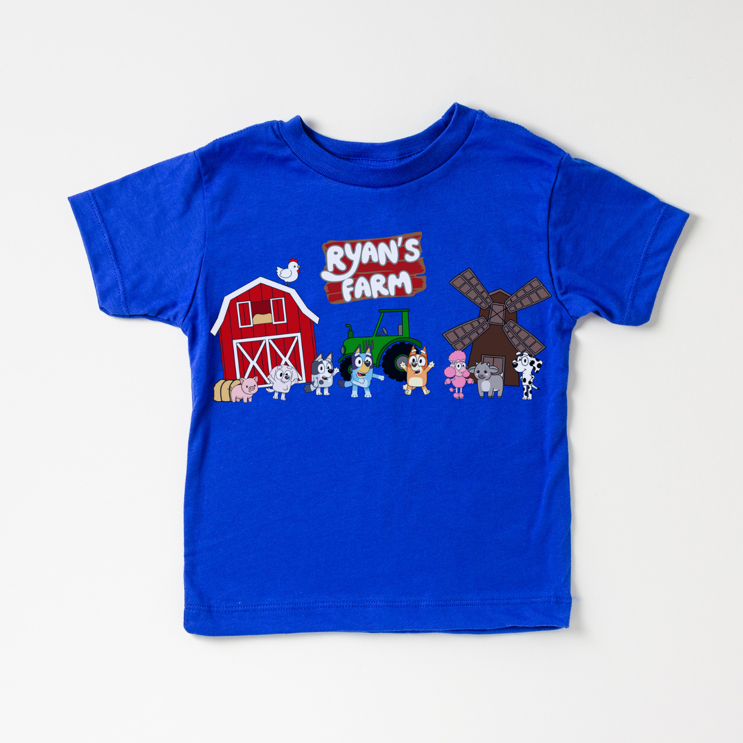BINGO WAS HER NAME-O Personalized Kids Graphic Tee | Multiple Colorways