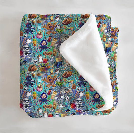 Little Britches Collaboration Minky Blanket