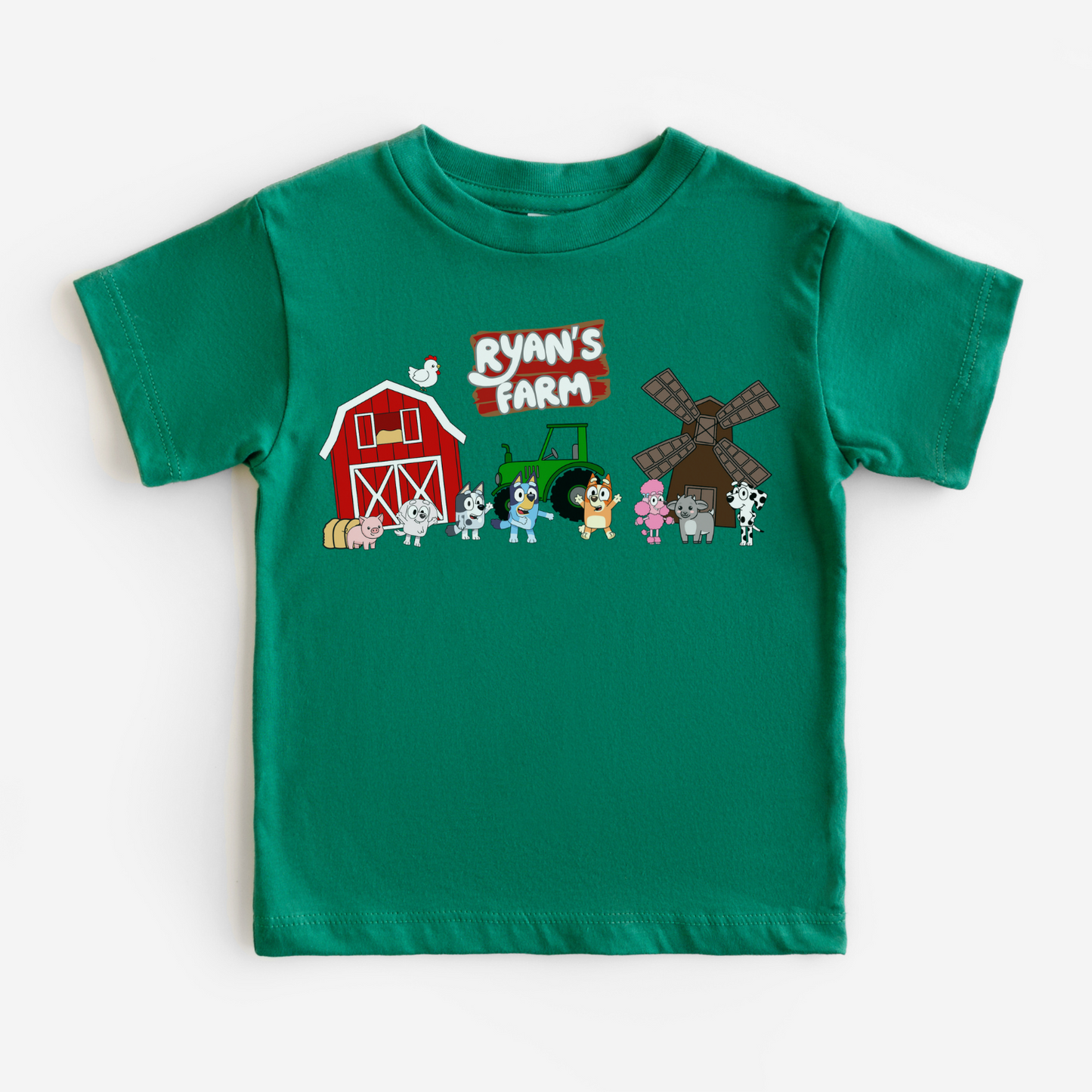 BINGO WAS HER NAME-O Personalized Kids Graphic Tee | Multiple Colorways