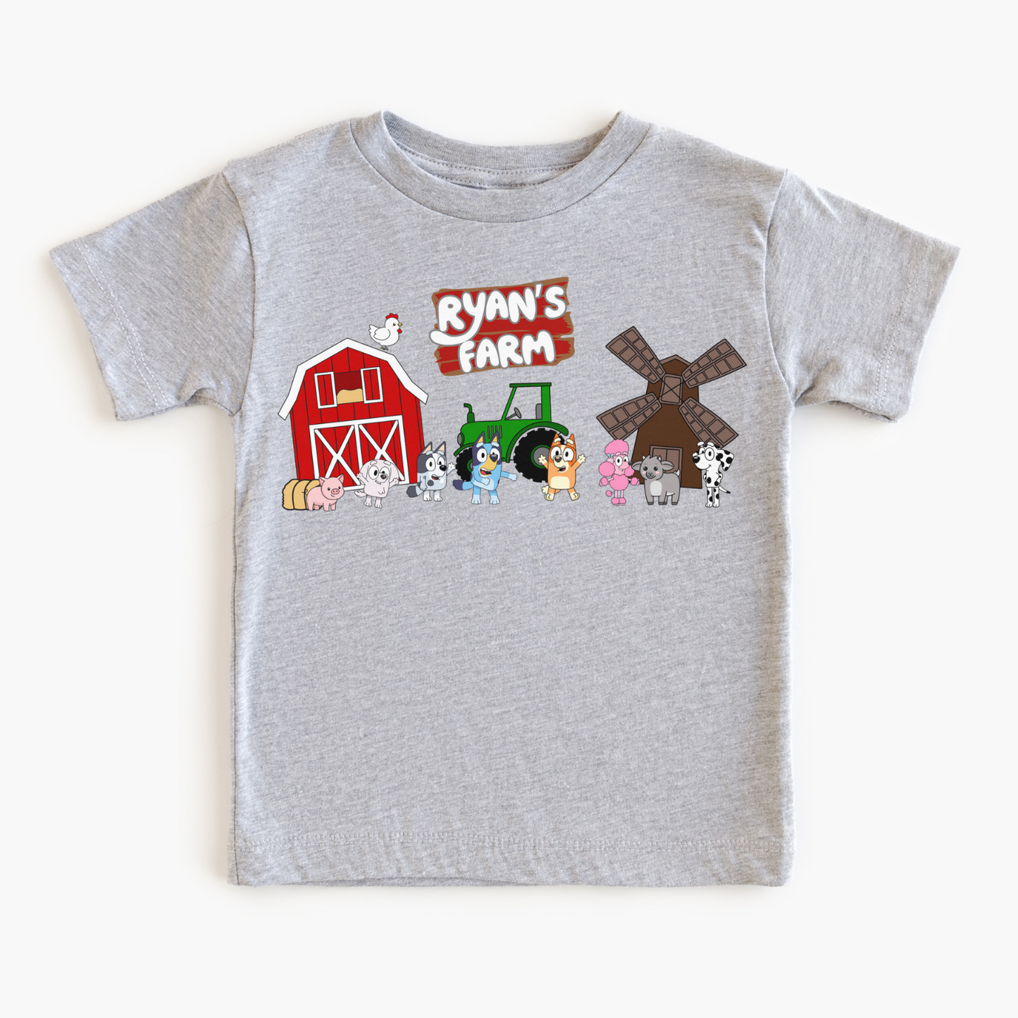 BINGO WAS HER NAME-O Personalized Kids Graphic Tee | Multiple Colorways