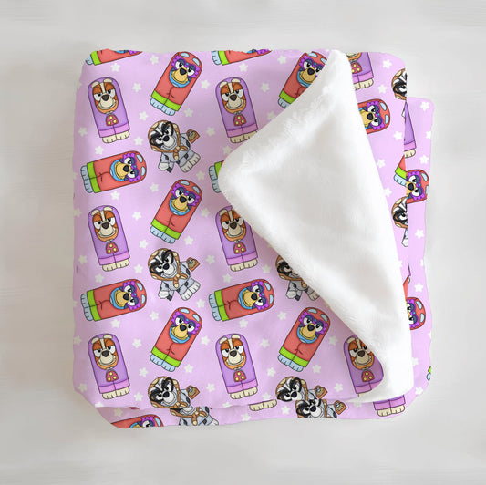 Little Britches Collaboration Minky Blanket