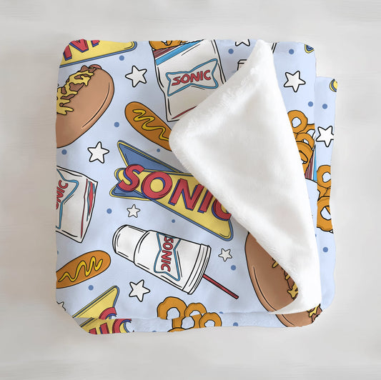 Little Britches Collaboration Minky Blanket