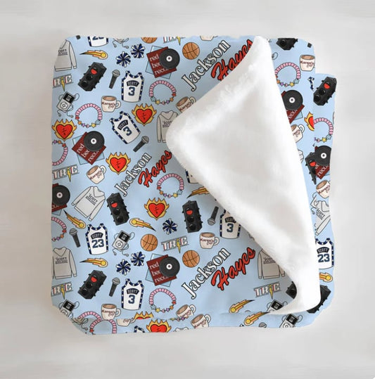 Little Britches Collaboration Minky Blanket