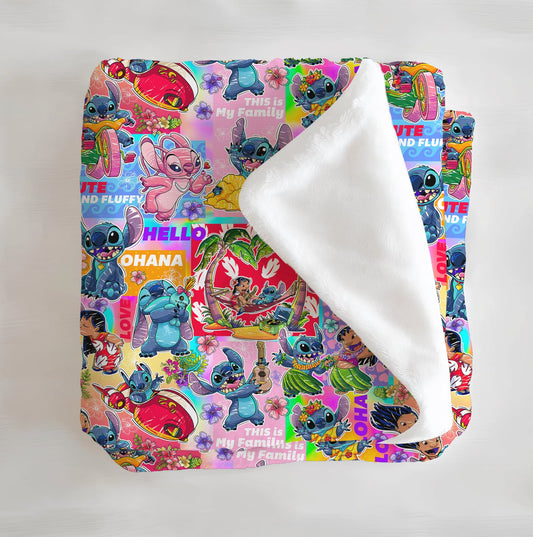 Little Britches Collaboration Minky Blanket