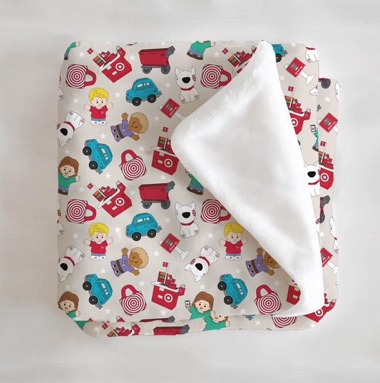 Little Britches Collaboration Minky Blanket