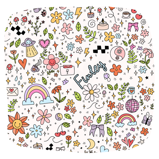 Girl Vibes Only Kids Personalized 30 Piece Puzzle