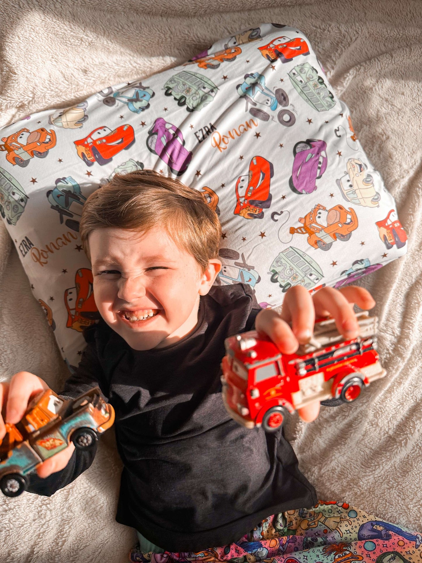 Mater & Friends Build Your Own Personalized Twin Bedding Set – Sheets & Pillowcase Options