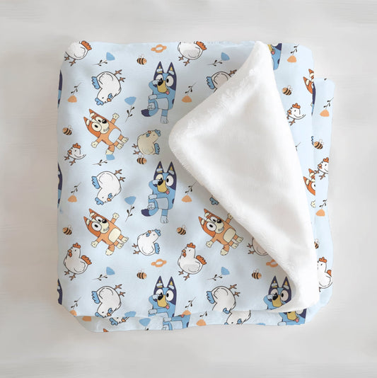 Little Britches Collaboration Minky Blanket