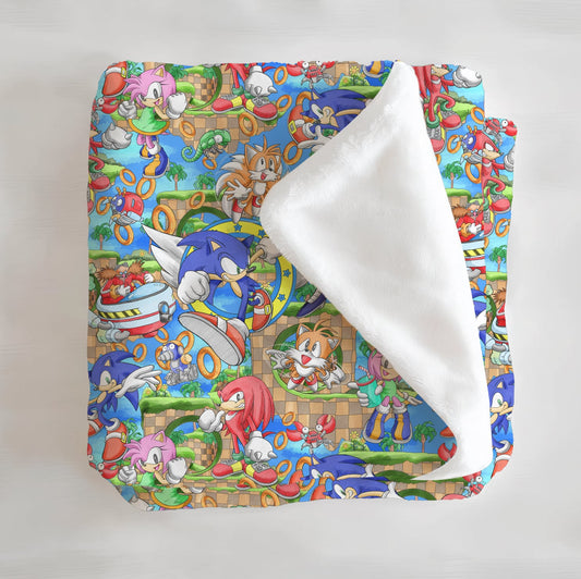 Little Britches Collaboration Minky Blanket