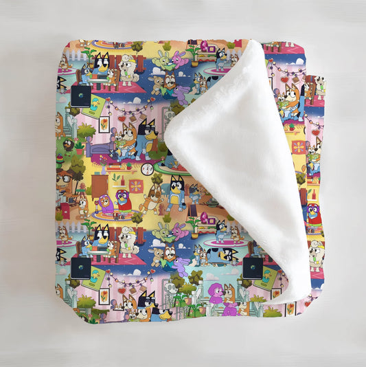 Little Britches Collaboration Minky Blanket