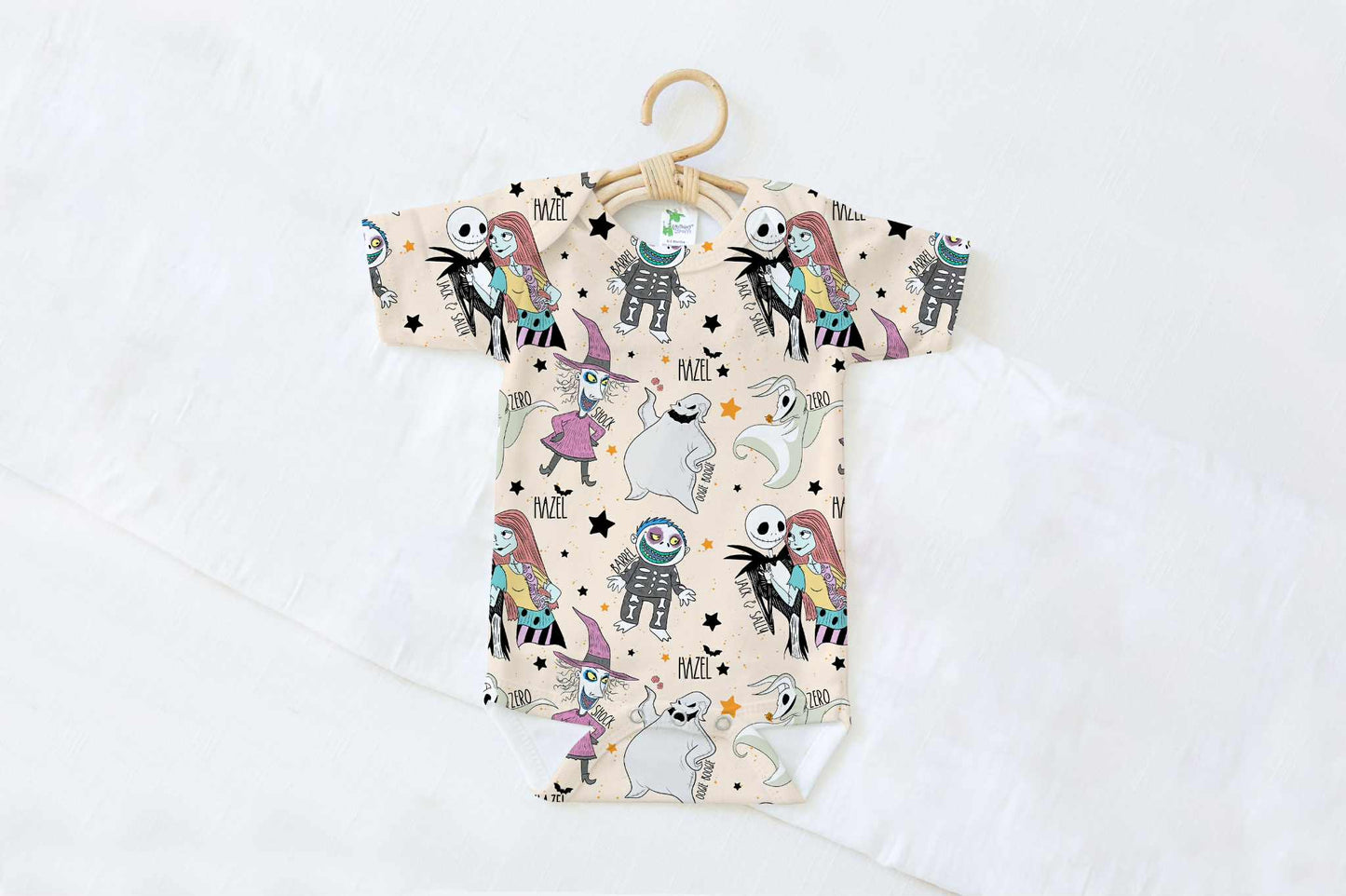 This Is Halloween! Halloween Personalized Name Baby Bodysuit