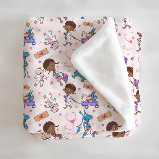 Little Britches Collaboration Minky Blanket