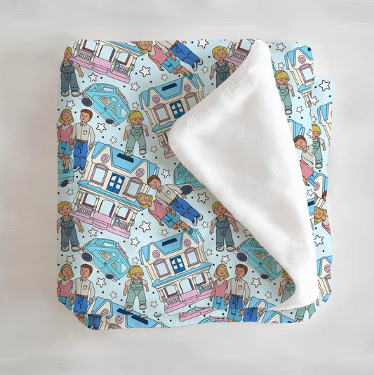 Little Britches Collaboration Minky Blanket