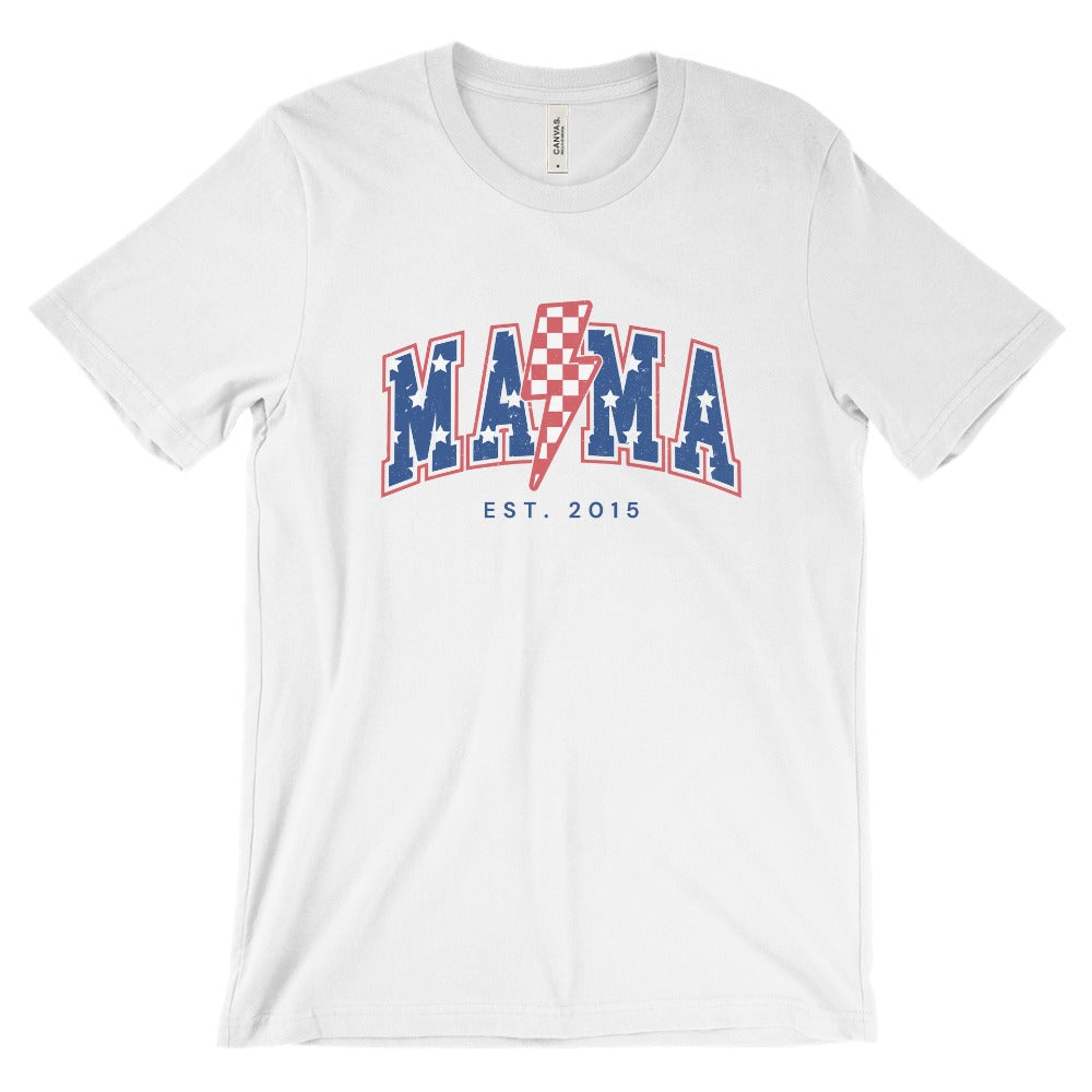 American Mama EST. Women's Graphic Tee | Multiple Colorways