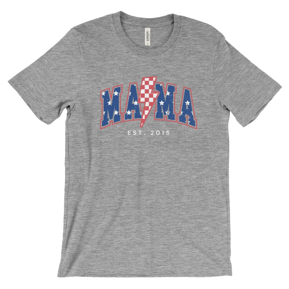 American Mama EST. Women's Graphic Tee | Multiple Colorways