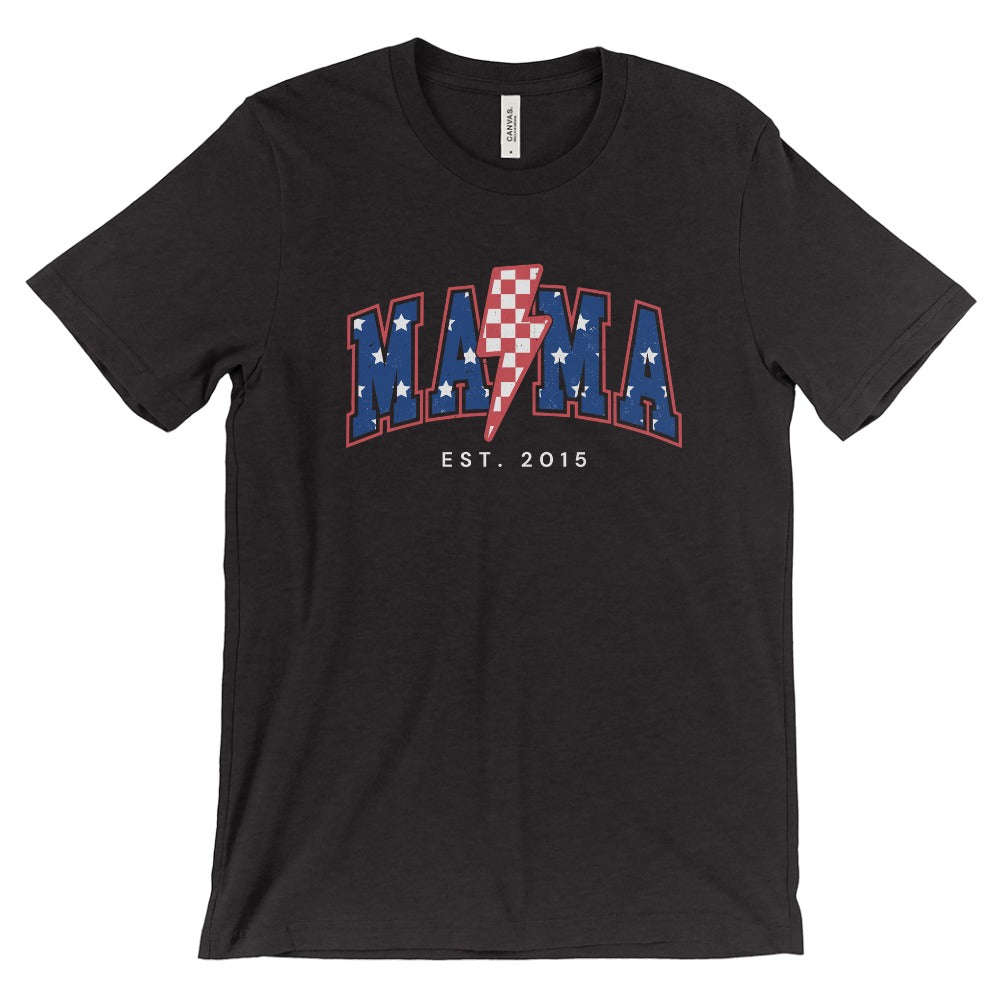American Mama EST. Women's Graphic Tee | Multiple Colorways