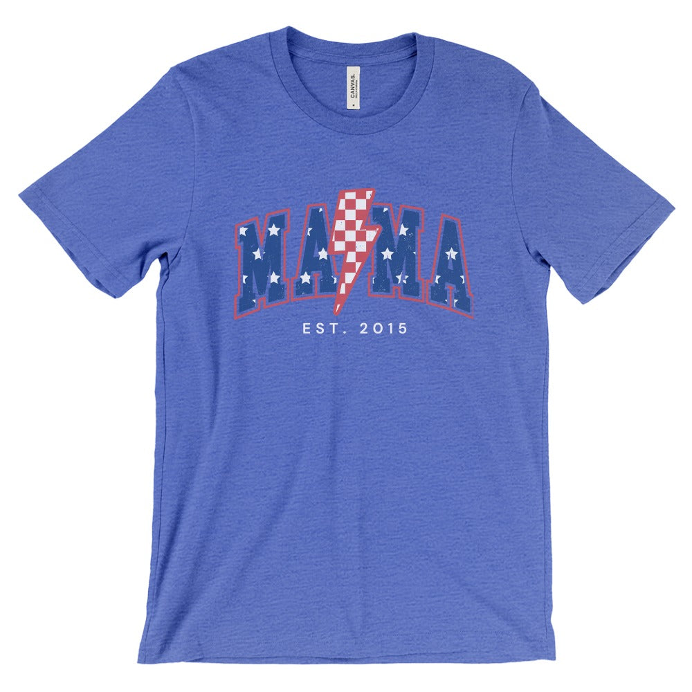 American Mama EST. Women's Graphic Tee | Multiple Colorways