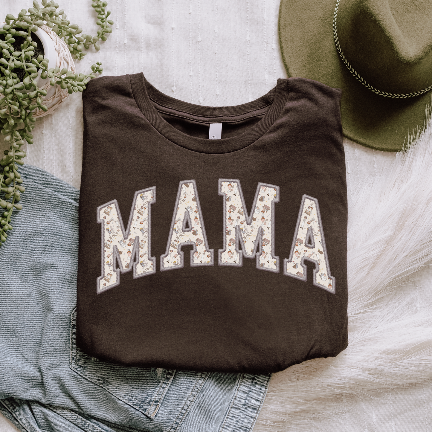 Remi Personalized MAMA Women's Graphic Tee | Multiple Colorways