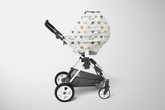 Cat Faces Personalized Multi Use Cover