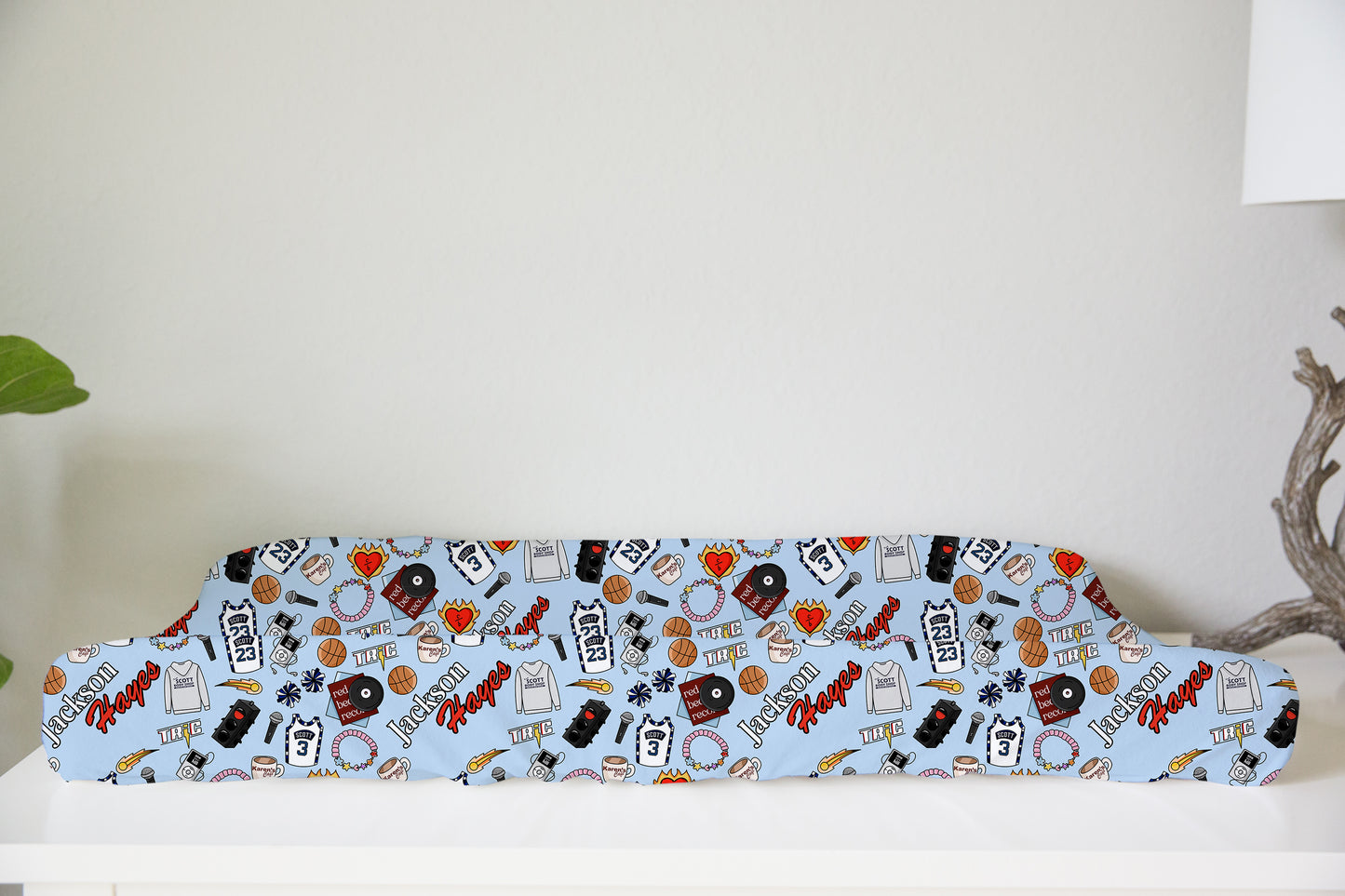 One Tree Hill Personalized Changing Pad Cover