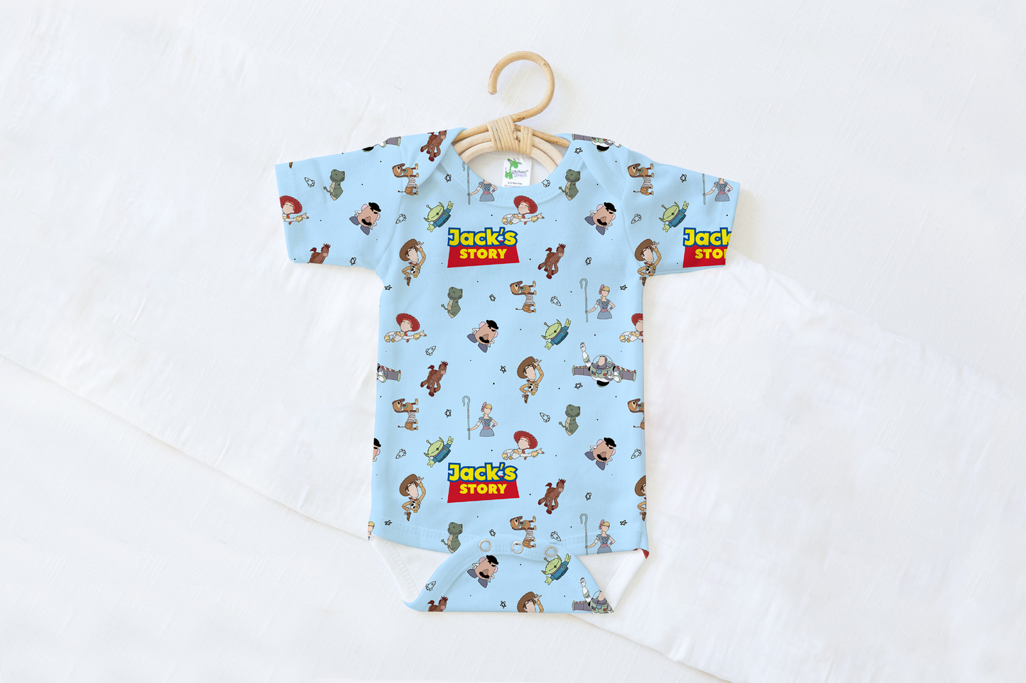 Your Story Personalized Name Baby Bodysuit