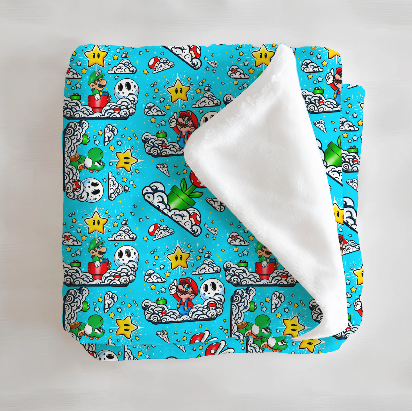 It's-A-Me! Minky Blanket - Little Britches Collaboration