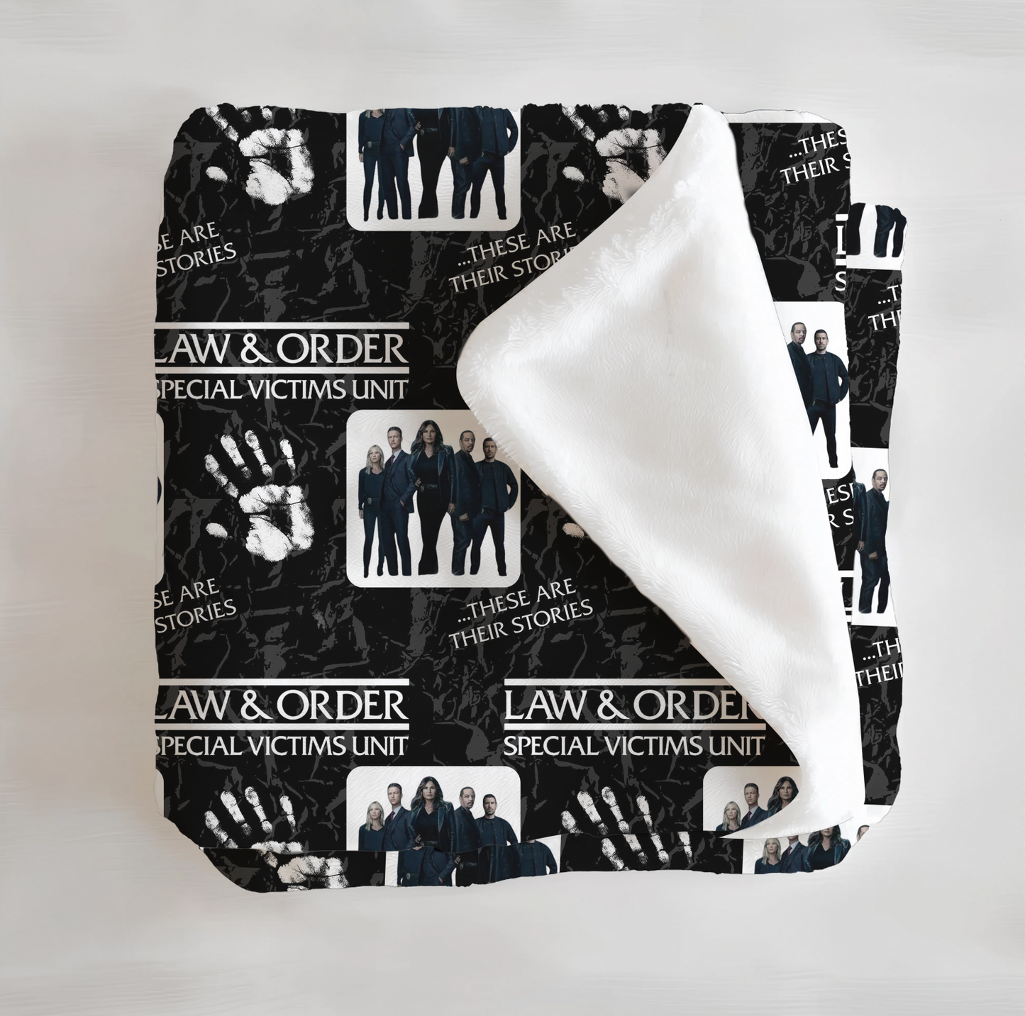 Law & Order Minky Blanket - Little Britches Collaboration