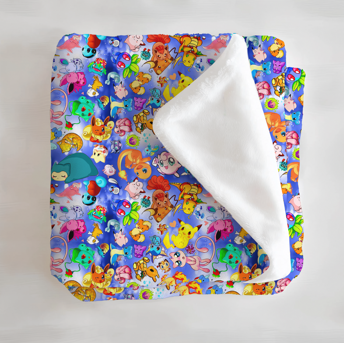Gotta Catch 'Em All! Minky Blanket - Little Britches Collaboration
