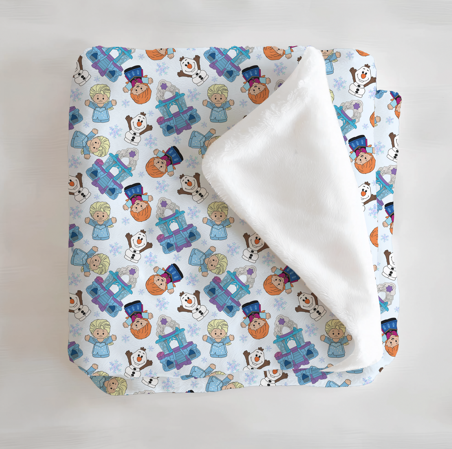 Tiny People Worth Melting For Minky Blanket - Little Britches Collaboration