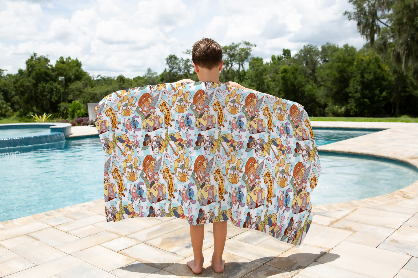 Magical Summer Kids Beach Towel