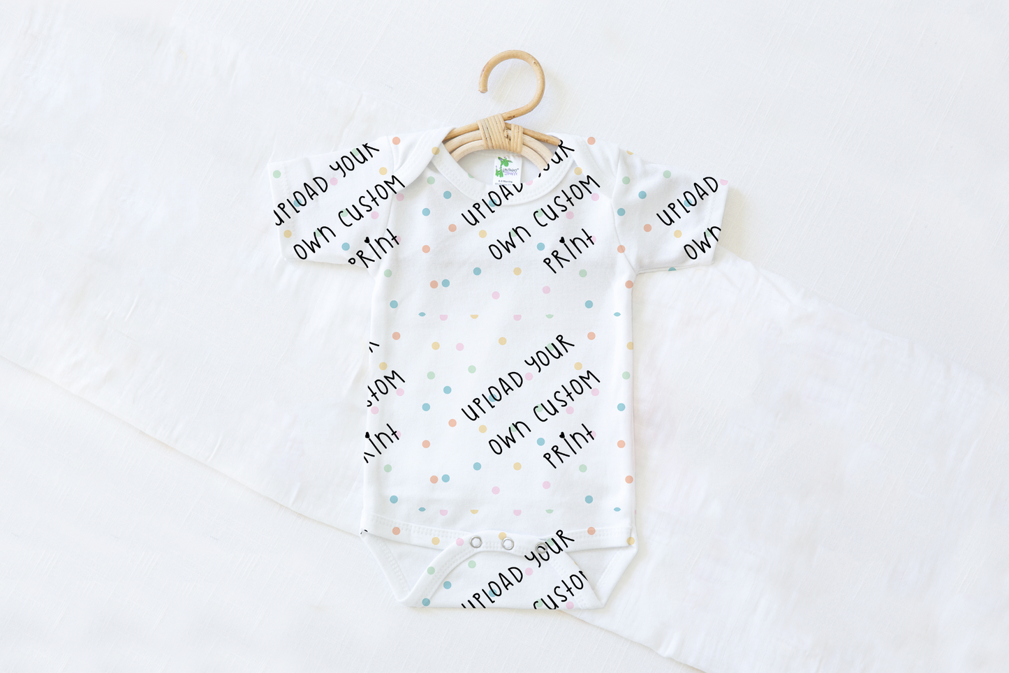 Upload Your Own File | Personalized Name Baby Bodysuit