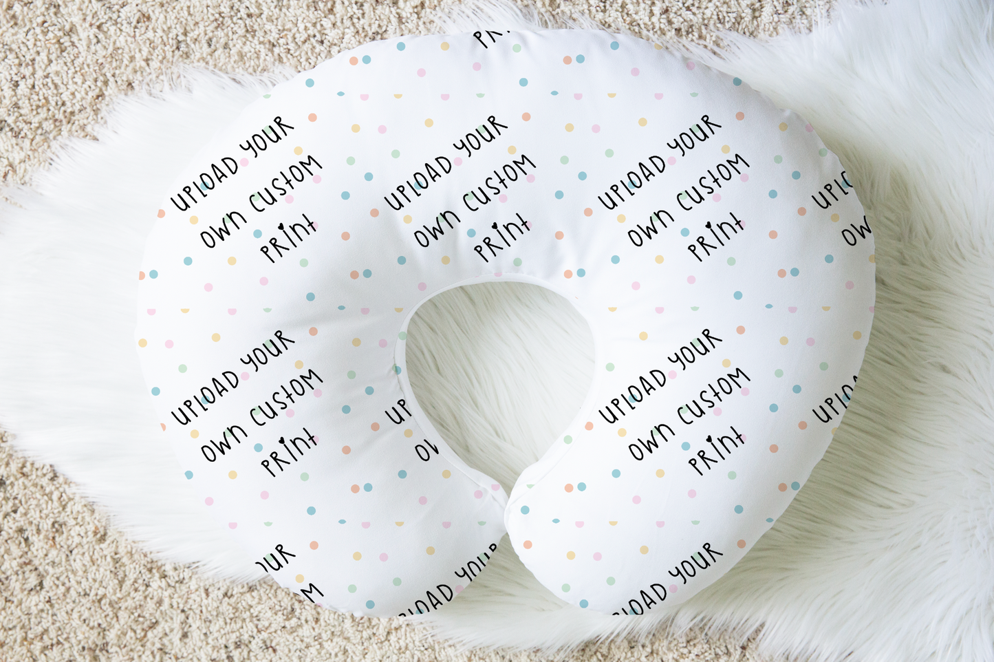 Upload Your Own File | Nursing Pillow Cover