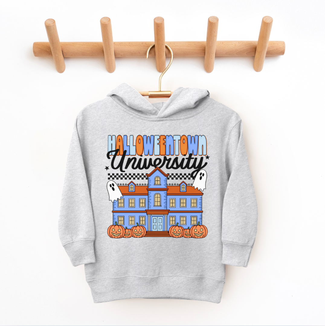 Halloweentown University Halloween Toddler Hoodie | Multiple Colorways