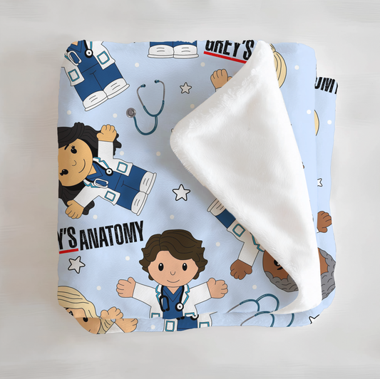 Little Britches Collaboration Minky Blanket