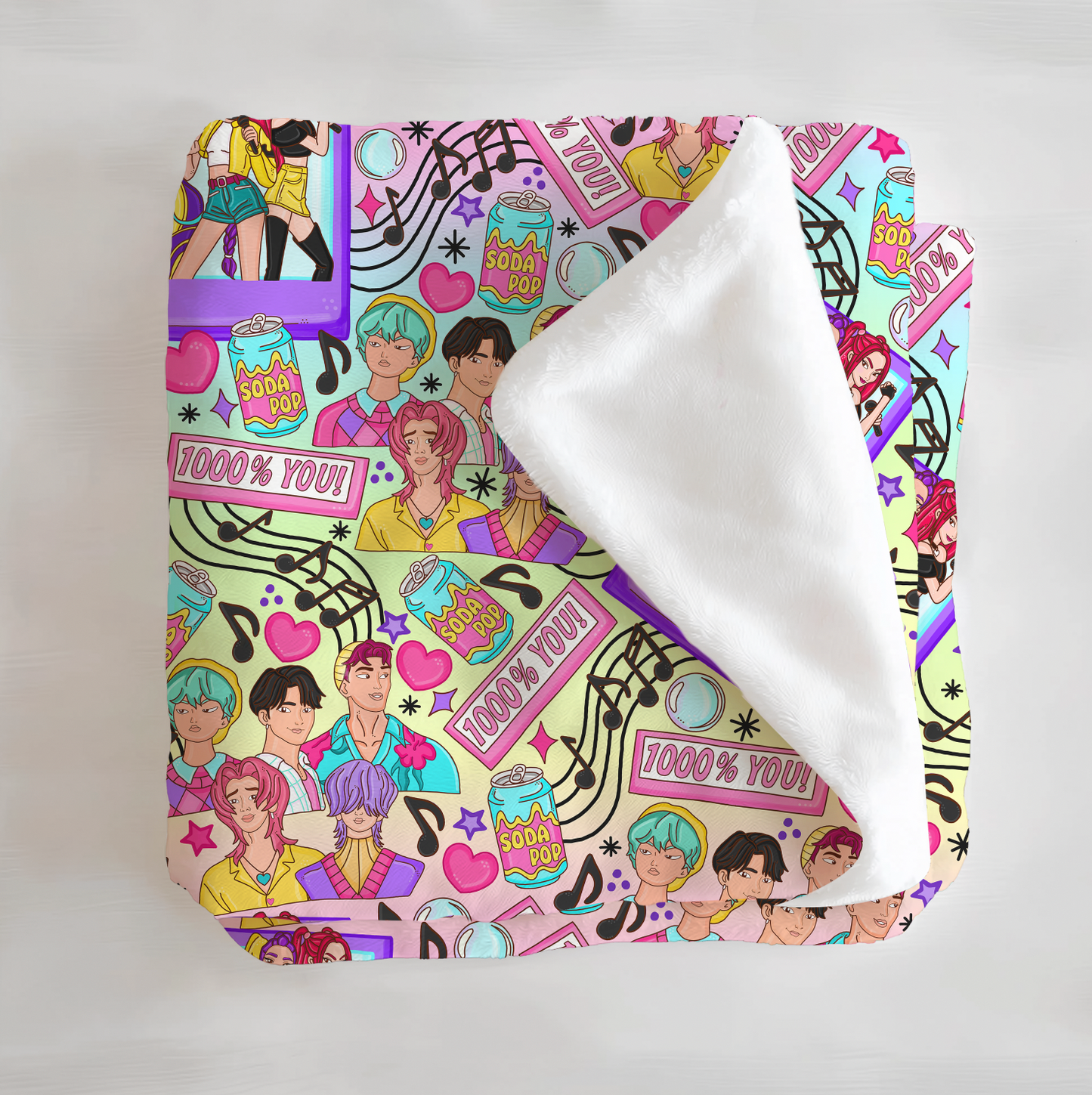 Little Britches Collaboration Minky Blanket