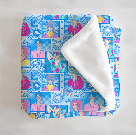 Little Britches Collaboration Minky Blanket