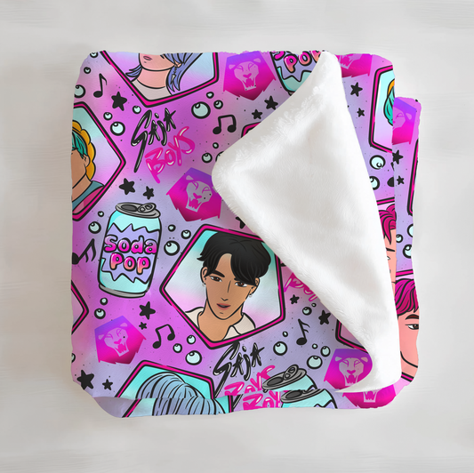 Little Britches Collaboration Minky Blanket