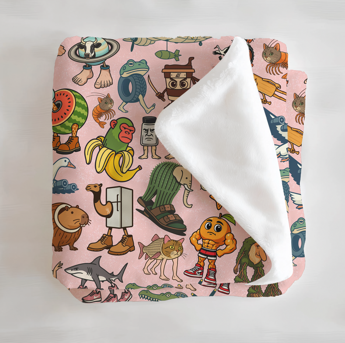 Little Britches Collaboration Minky Blanket