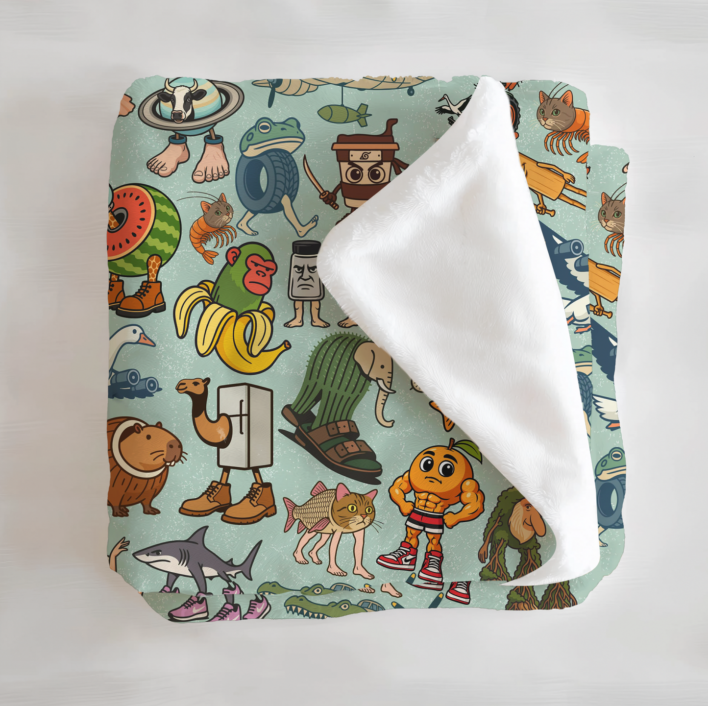 Little Britches Collaboration Minky Blanket