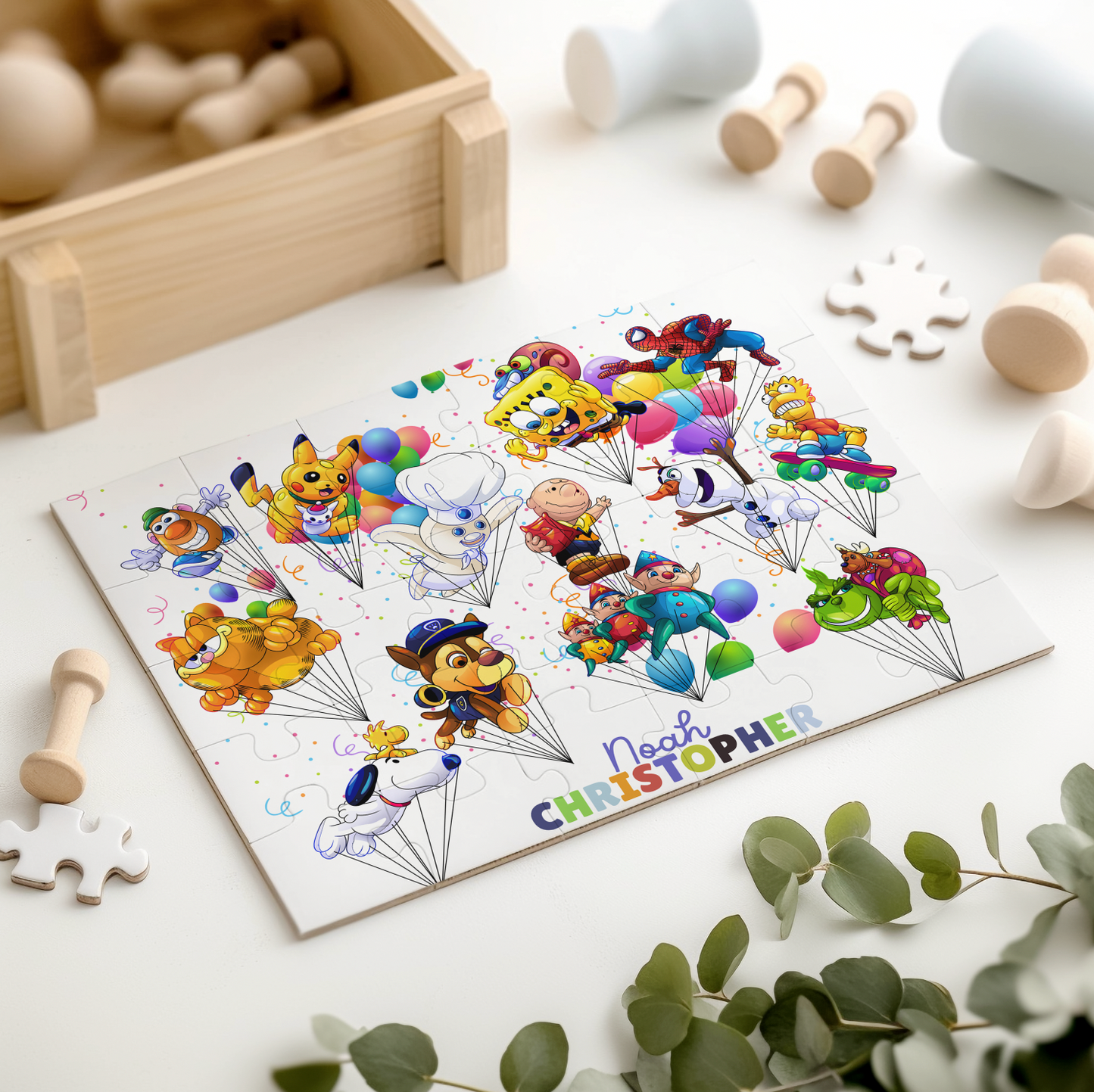 Macy's Thanksgiving Parade Kids Personalized 30 Piece Puzzle