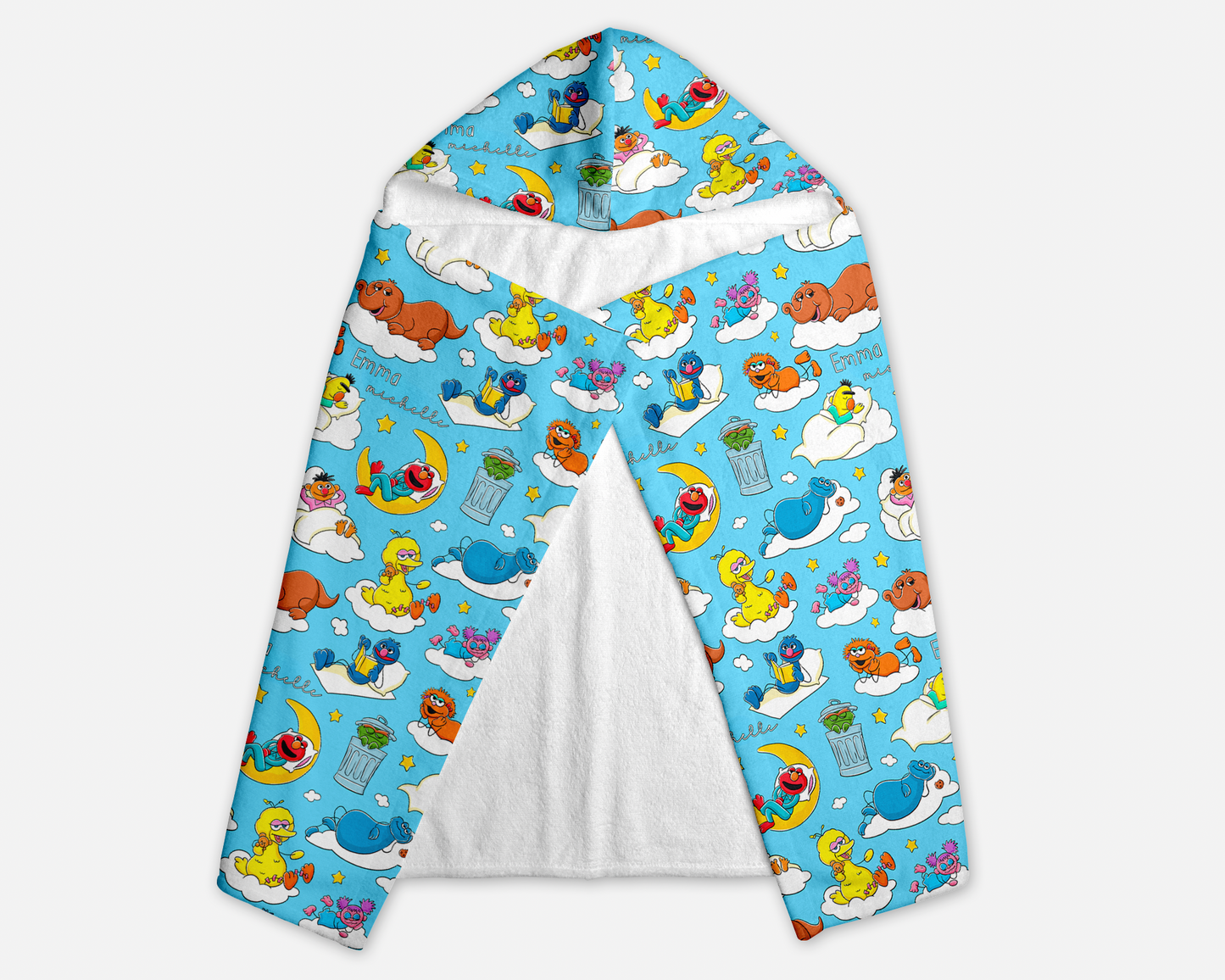 Snoozy Street Personalized Hooded Towel