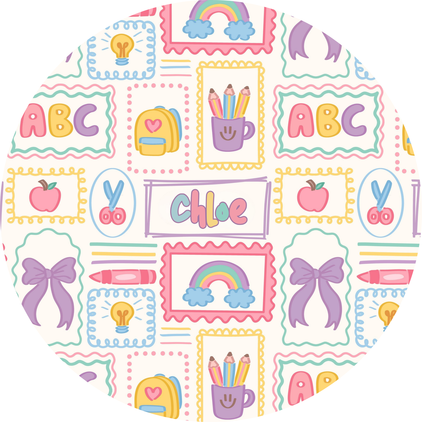 Kids Full Size Backpack | Sweet School Days