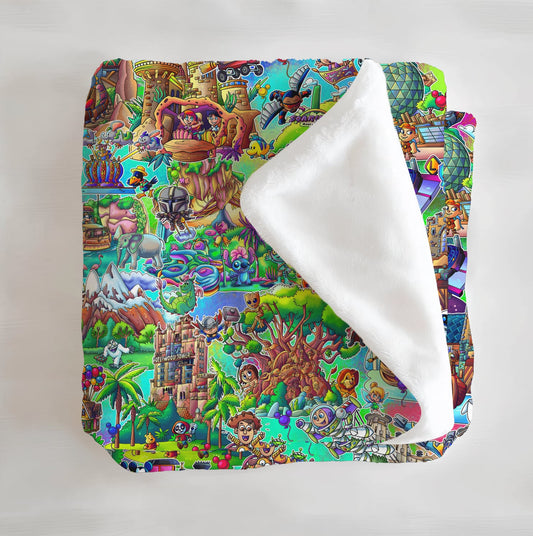 Little Britches Collaboration Minky Blanket