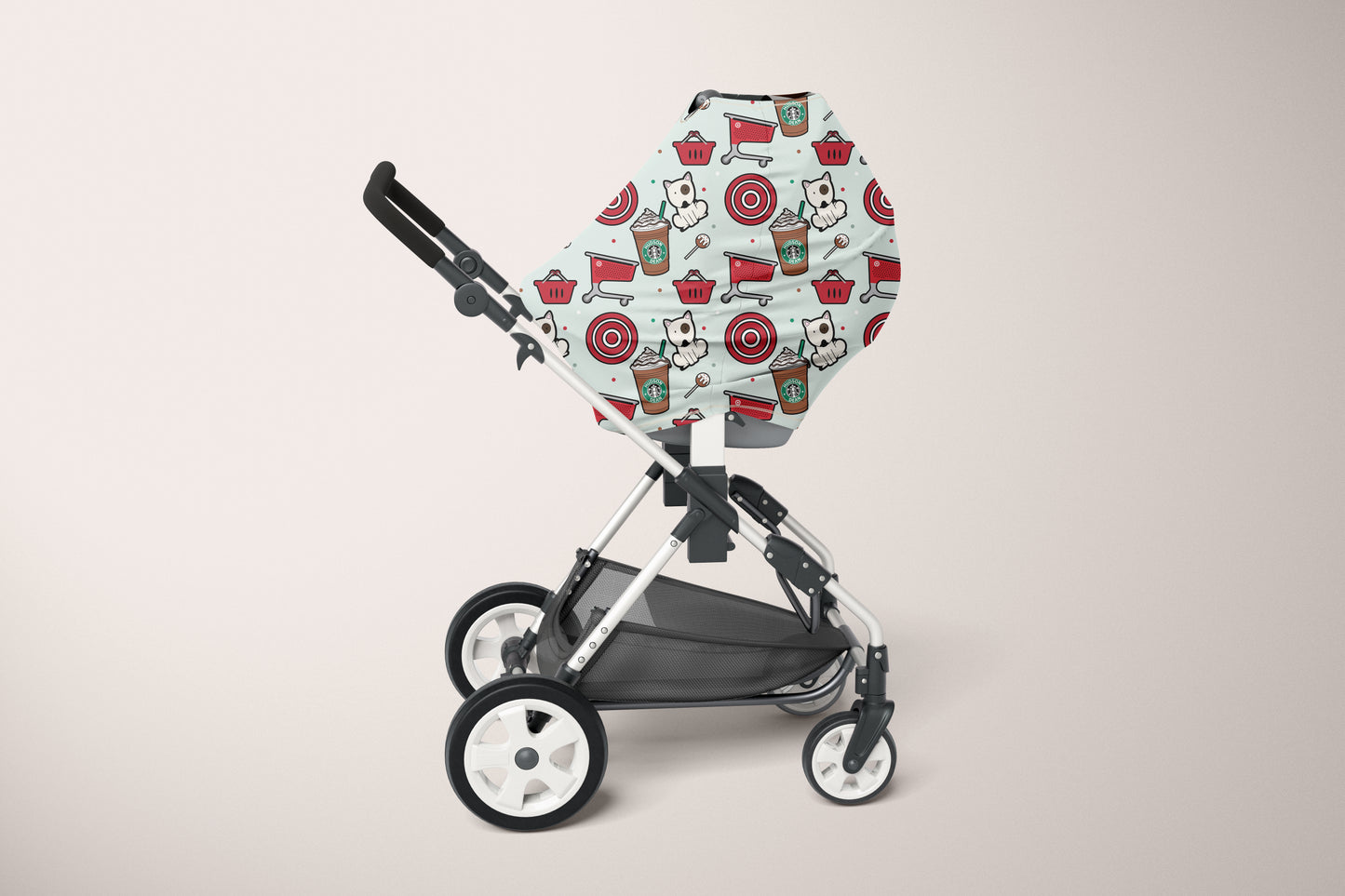 Carts & Coffee Personalized Multi Use Cover