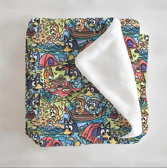 Little Britches Collaboration Minky Blanket