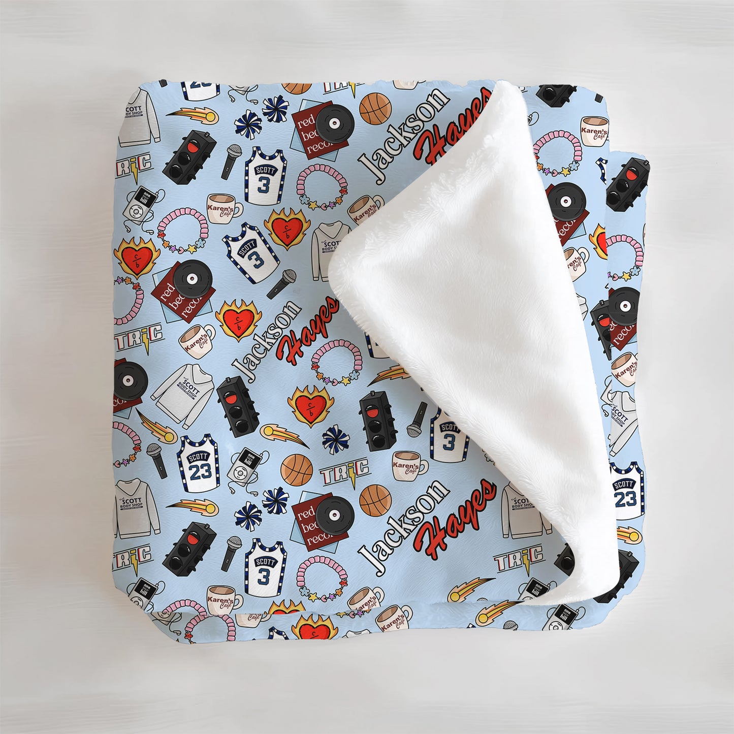 One Tree Hill Personalized Minky Blanket