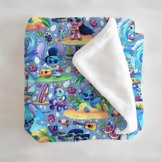 Little Britches Collaboration Minky Blanket