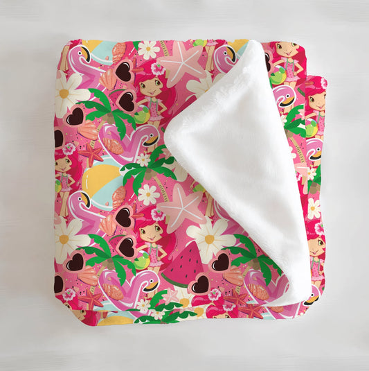 Little Britches Collaboration Minky Blanket